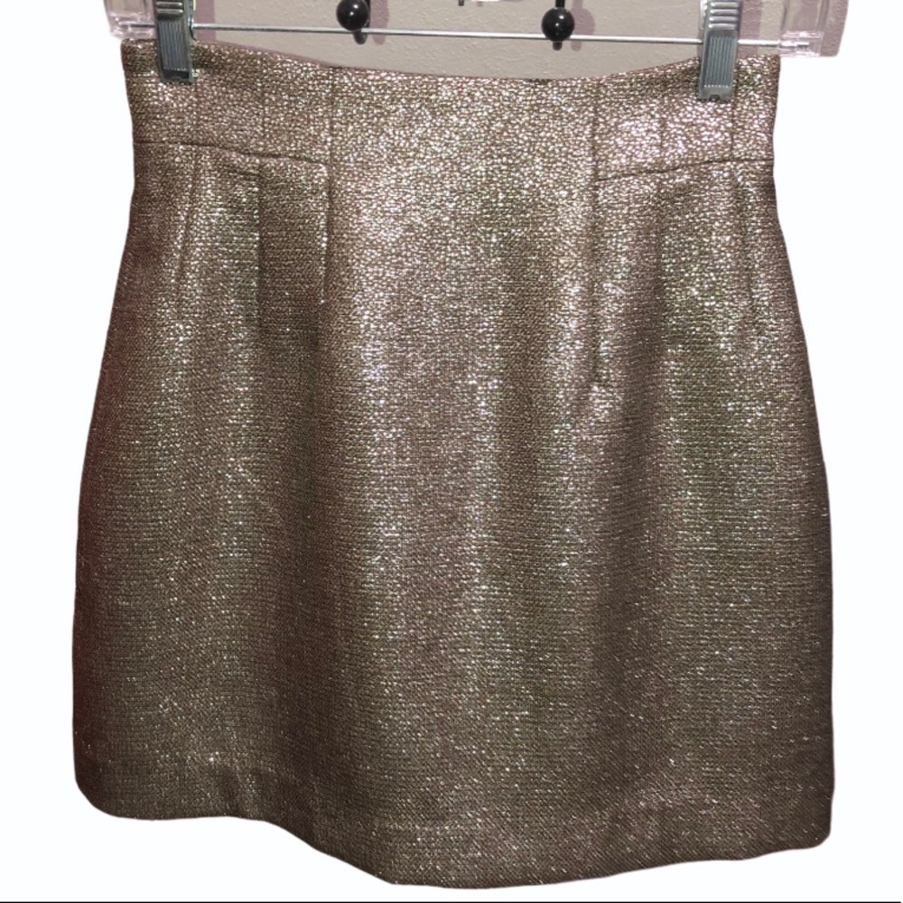 H&M Sparkle Shimmer Mini Skirt